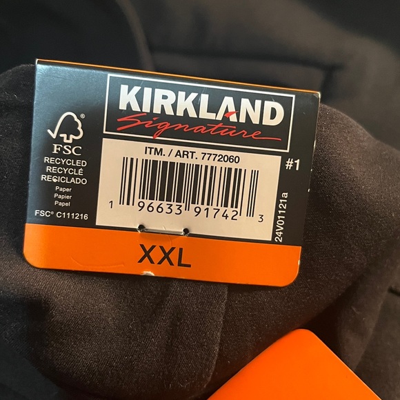 NWT Kirkland Signature Black Ankle Dress Pants - Picture 12 of 12